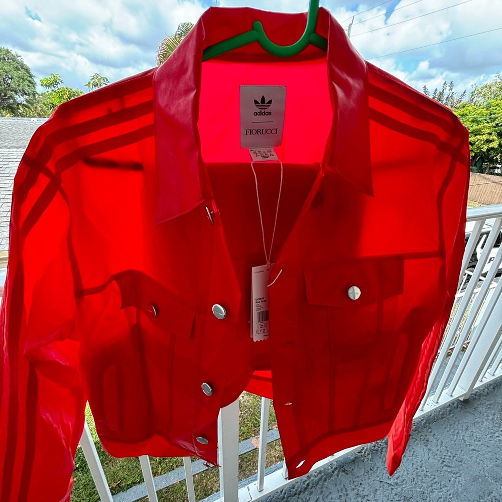 ADIDAS X FIORUCCI WOMEN KISS JACKET & MINI SKIRT